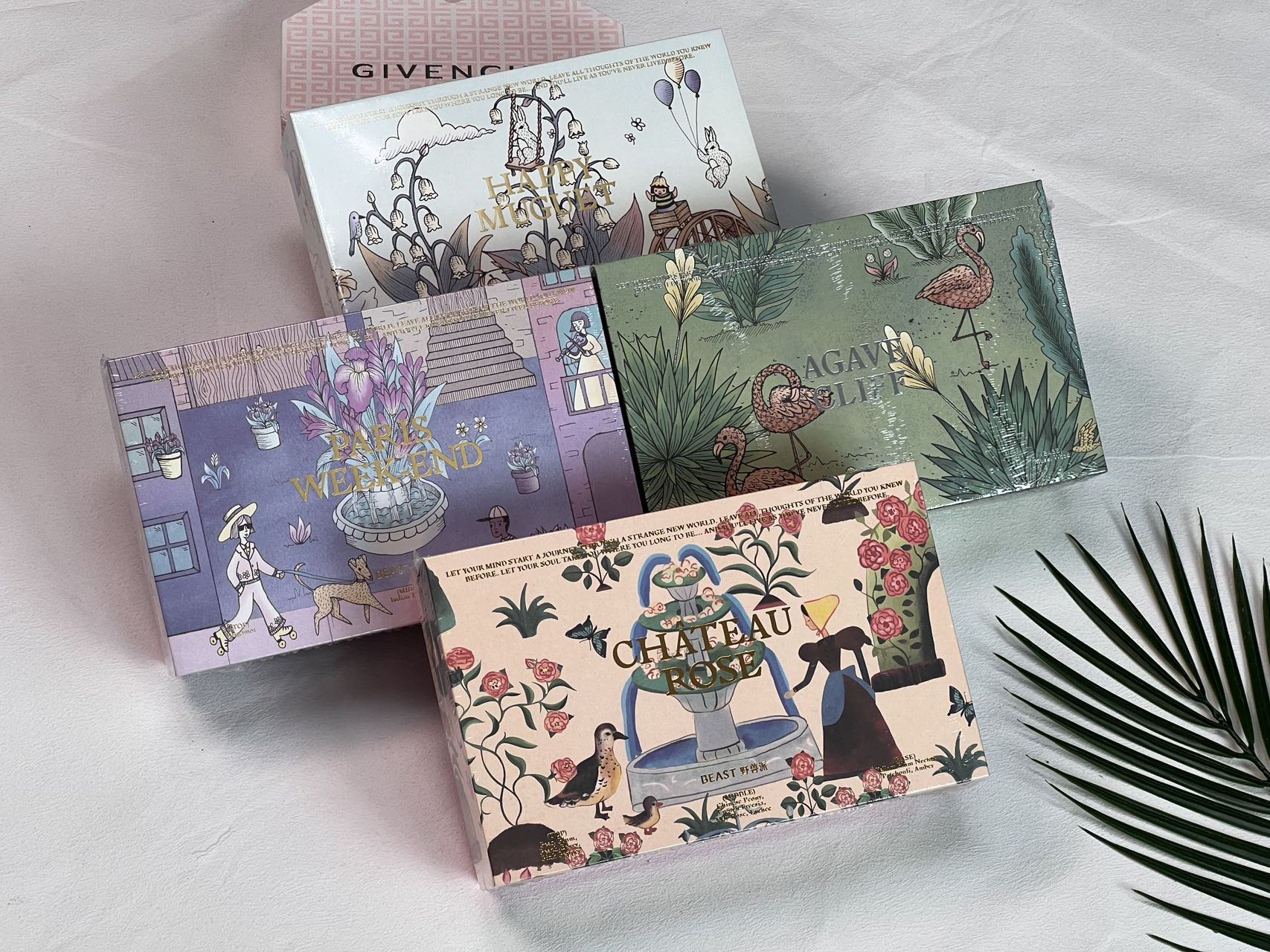 THE BEAST Jungle Collection Scented Candle Gift Set - Comprehensive 3