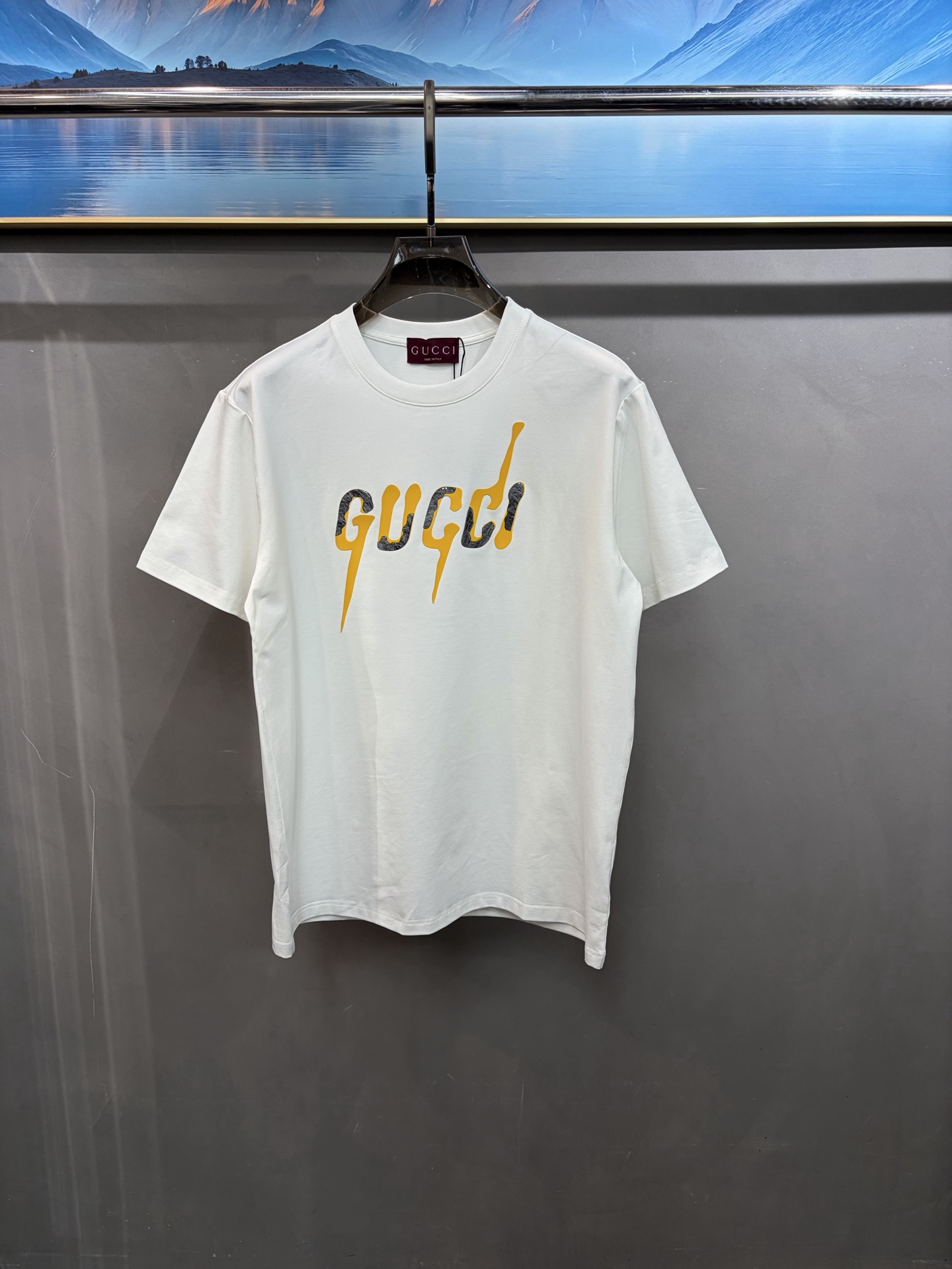 Мужская футболка Gucci с графическим принтом