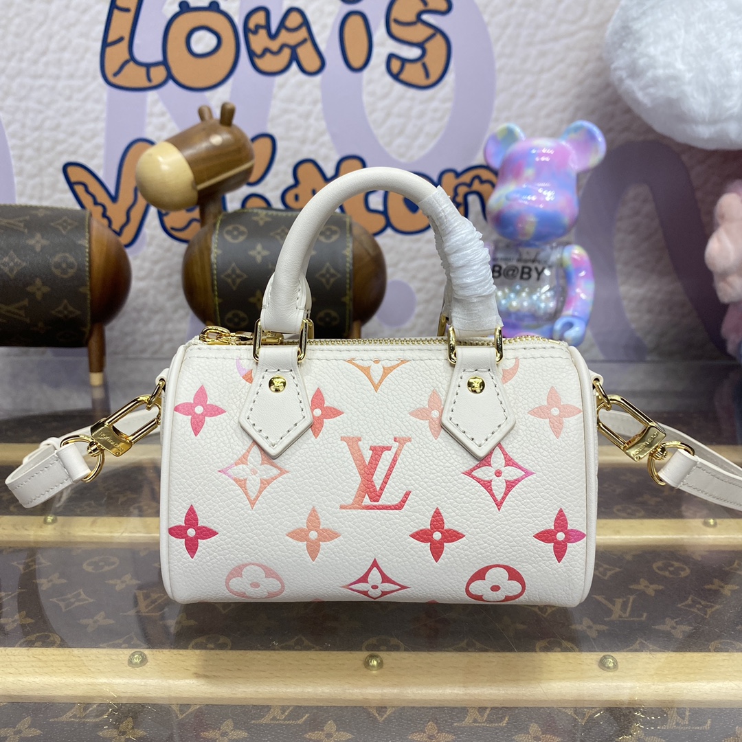 Louis Vuitton LV Speedy New
 Bags Handbags Pink Printing Empreinte​ M83452