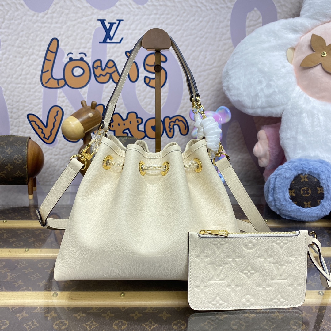 Louis Vuitton Sacs À Main Noir Gris Blanc Empreinte​ Fashion M25452