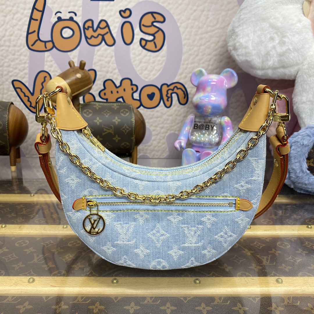 Bags Handbags Denim Summer Collection Chains M24846