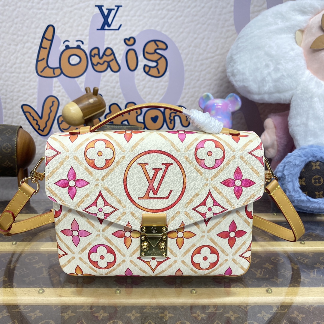 لويس فيتون LV Pochette MeTis حقيبة حقيبة يد قماش M11461