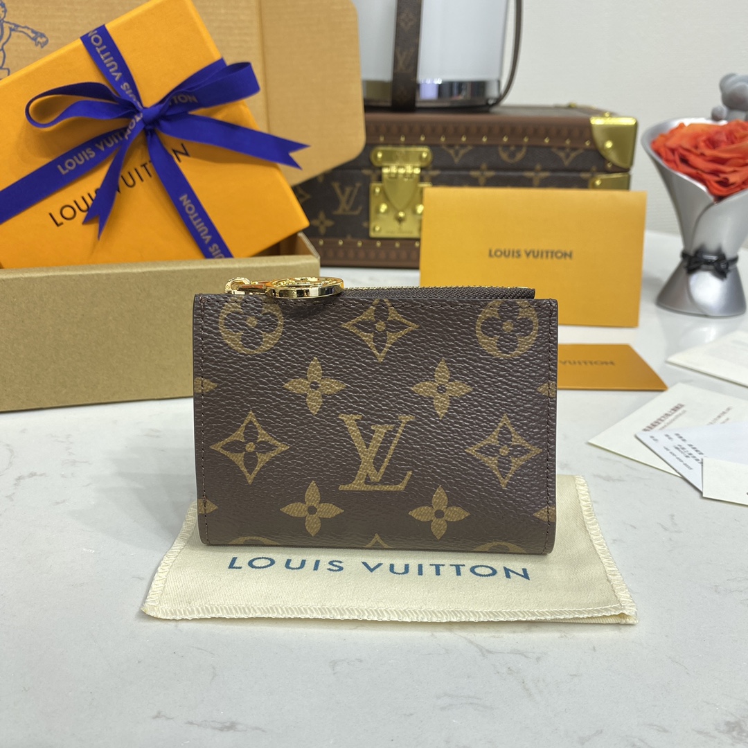 Louis Vuitton Carteira Rosa Monogram Canvas M83603