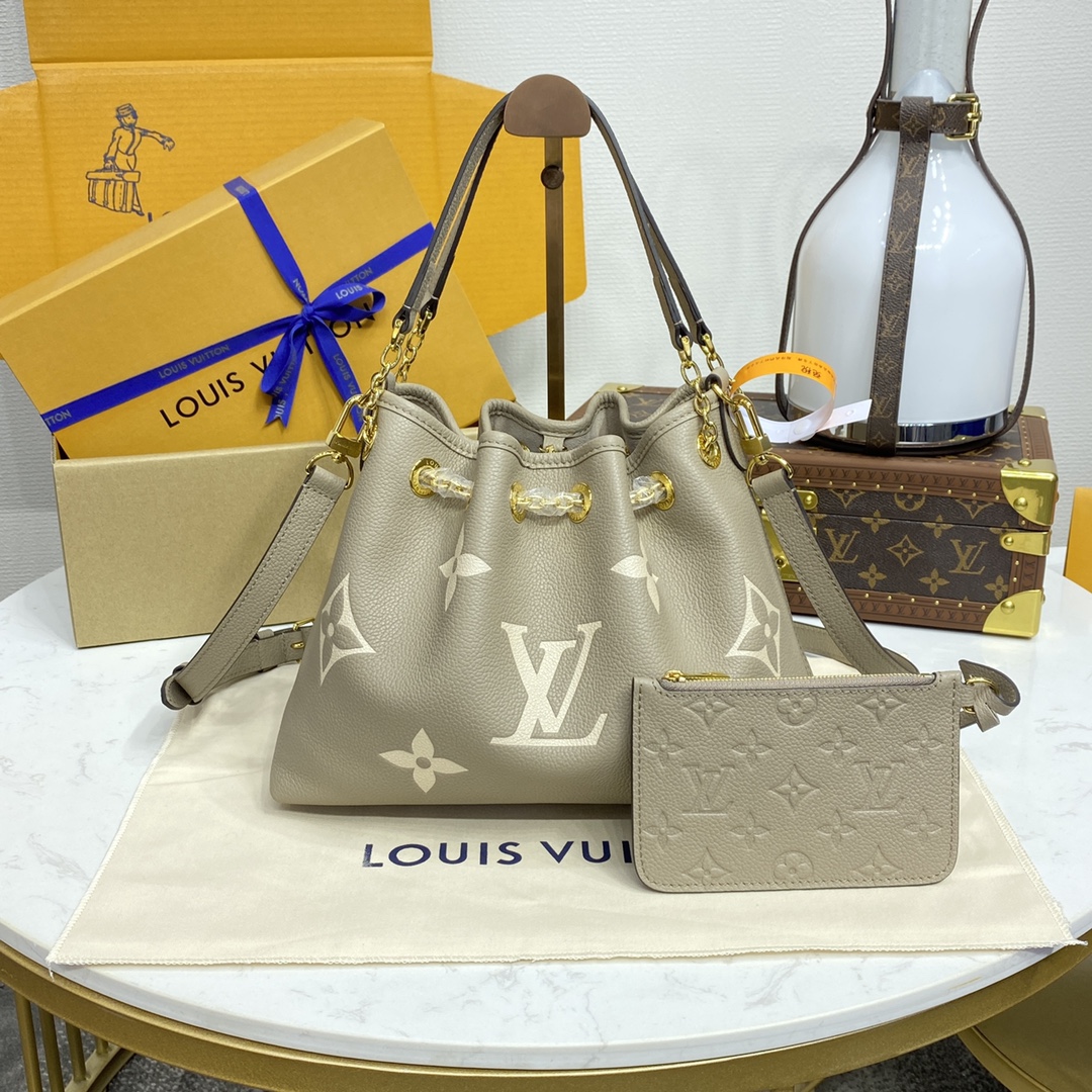 Louis Vuitton Bags Handbags Black Grey White Empreinte​ Fashion M25452