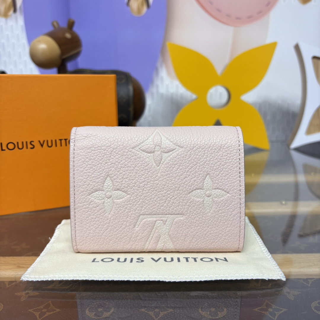 [Louis Vuitton Wallets]81861 Gray screen printing 81728 fan seal 82062 Cream s