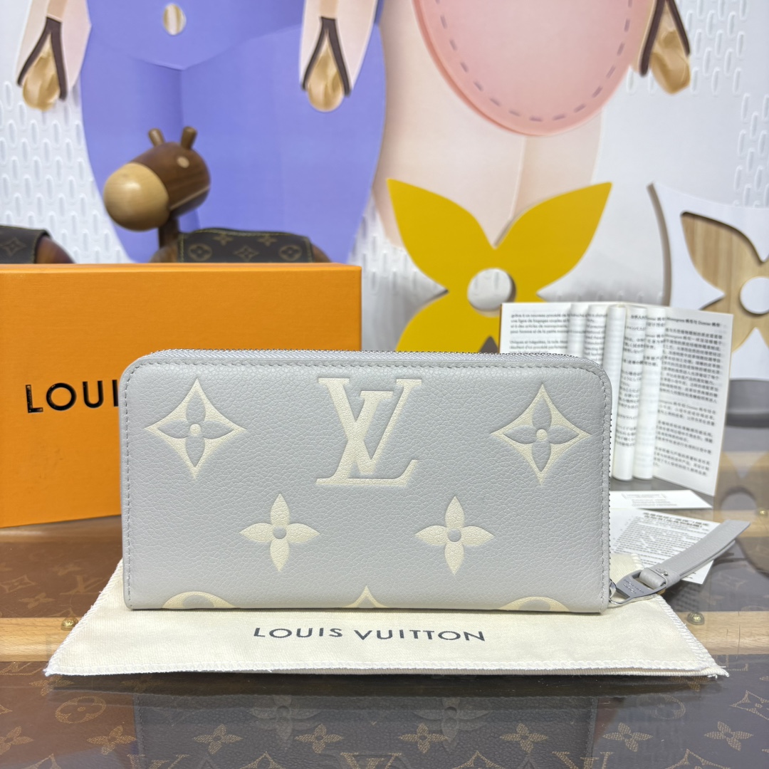 [Louis Vuitton Wallets]LUM63691 Purple M62121 Navy Blue M61864 Black M64090 po