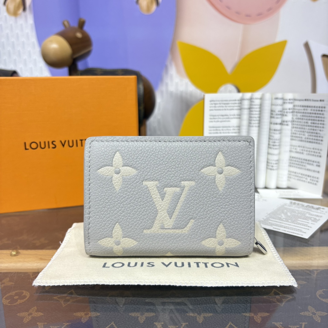 [Louis Vuitton Wallets]Yellow silk screen M14153 Taro paste purple screen prin