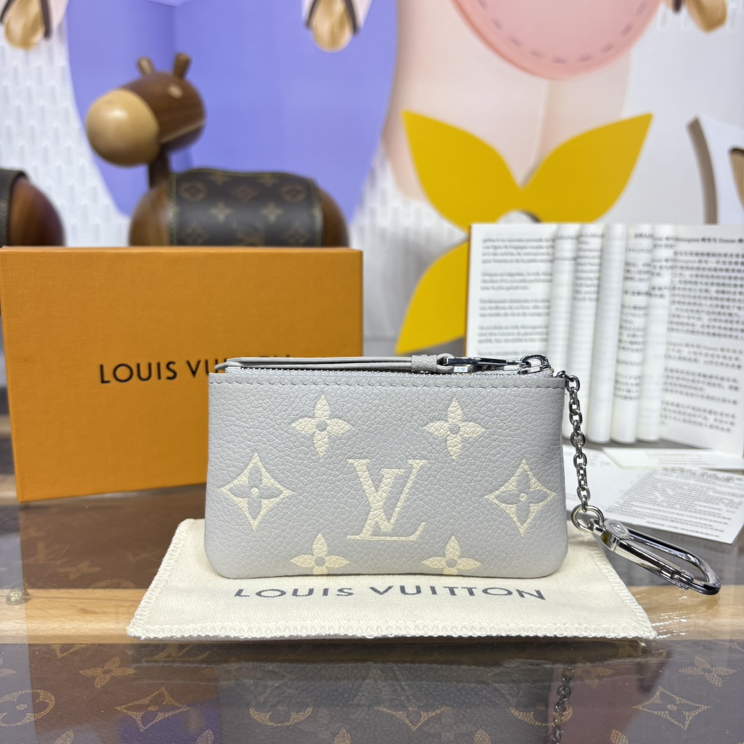 [Louis Vuitton Wallets]M80879 Black M13793 Taro paste purple screen printing