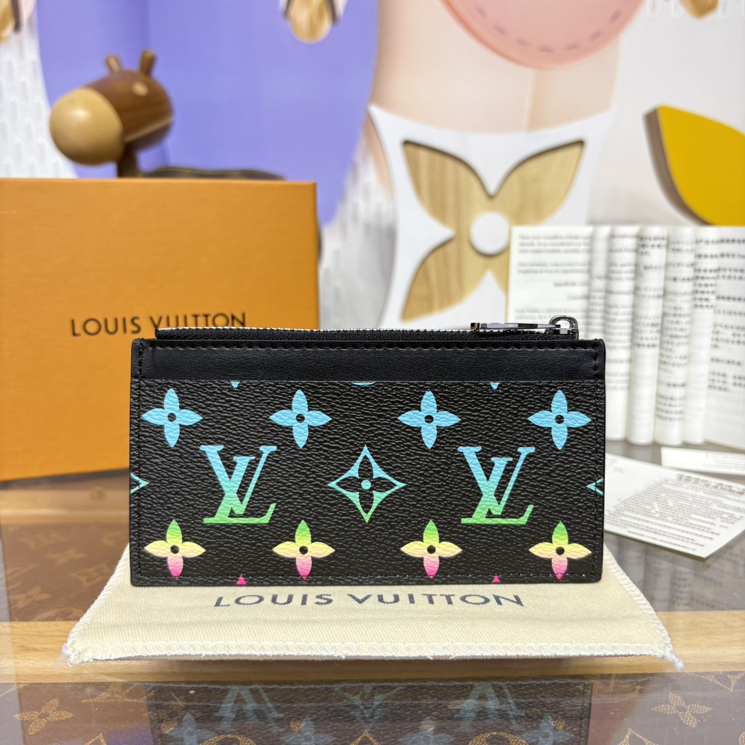 [Louis Vuitton Wallets]M14261 zipper clip:14.5*7.5cm M14134 card bag:7.5*11.