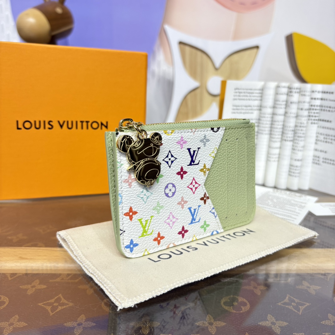 [Louis Vuitton Wallets]M13800 Green M14155 Rose Red M14171 Blue