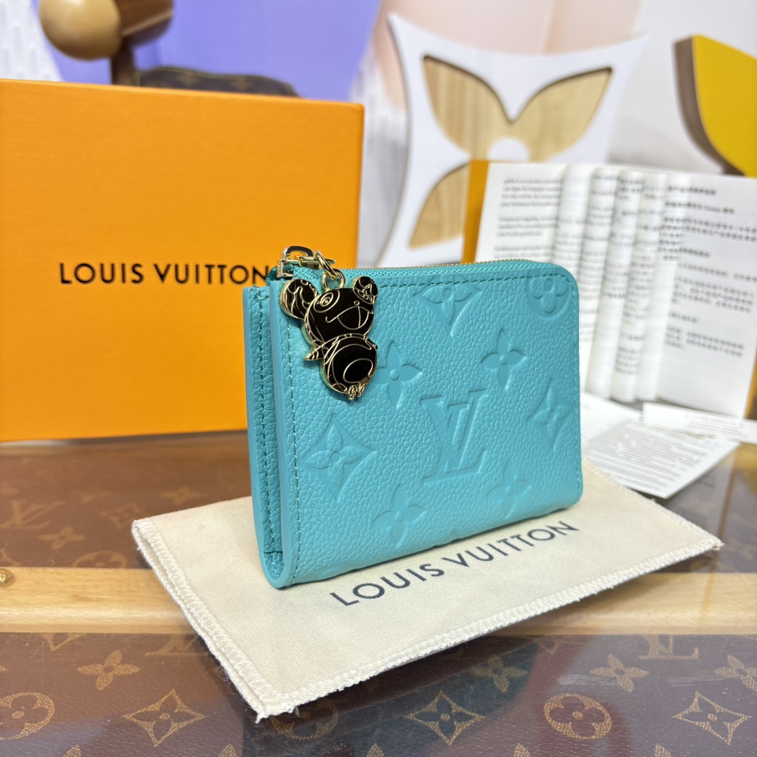 [Louis Vuitton Wallets] This Romy card holder is from the x Murakami Cross-Bo