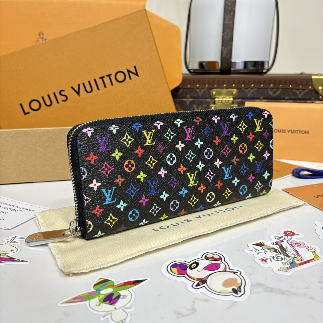 [Louis Vuitton Wallets]M13408 white and black color chip Exclusive duty-free c