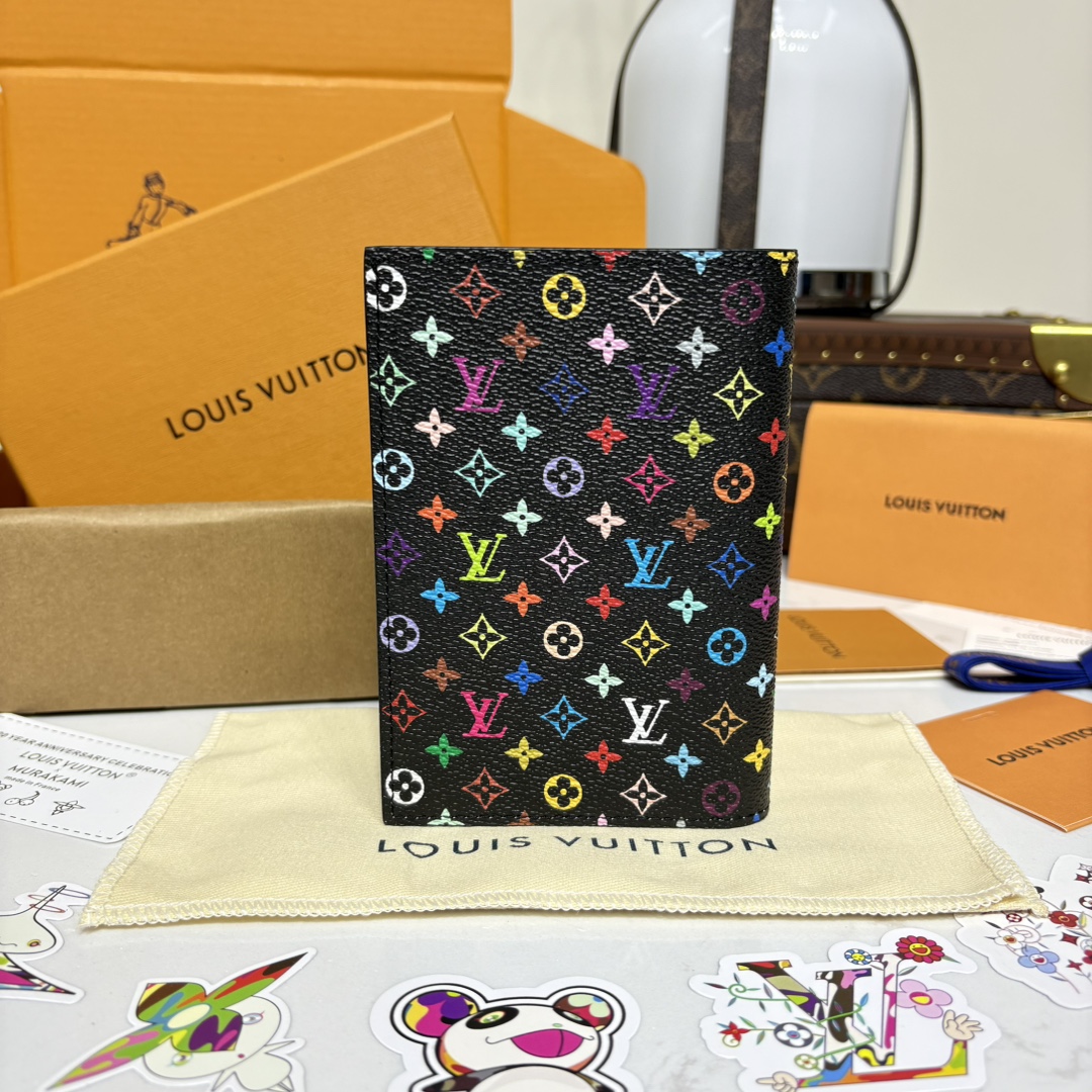 [Louis Vuitton Wallets]XTM Passport Set M14178 White Color M13414 black color