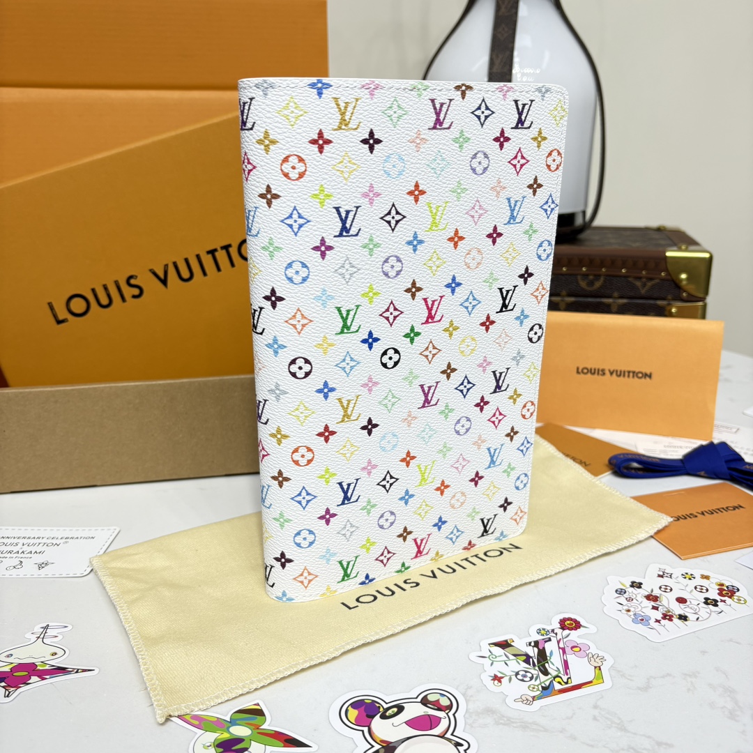 [Louis Vuitton Wallets]XTM Notepad Cover GI1299 white color chip Exclusive dut
