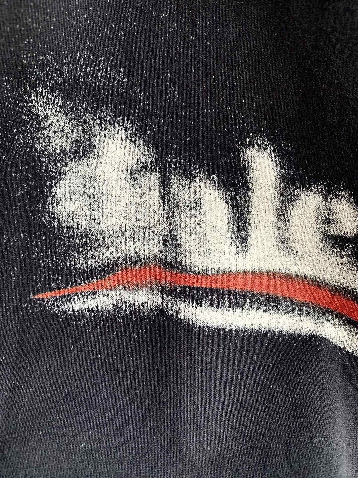 Balenciaga 2024SS Distressed Logo Print Cotton T-Shirt - Unisex, All Sizes 6 i1723526106 5115 5