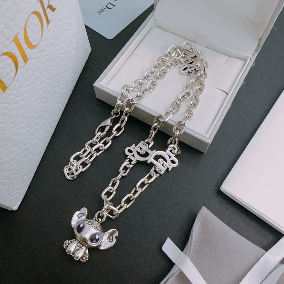 Dior Bijoux Colliers & Pendentifs Unisexe Vintage La chaîne