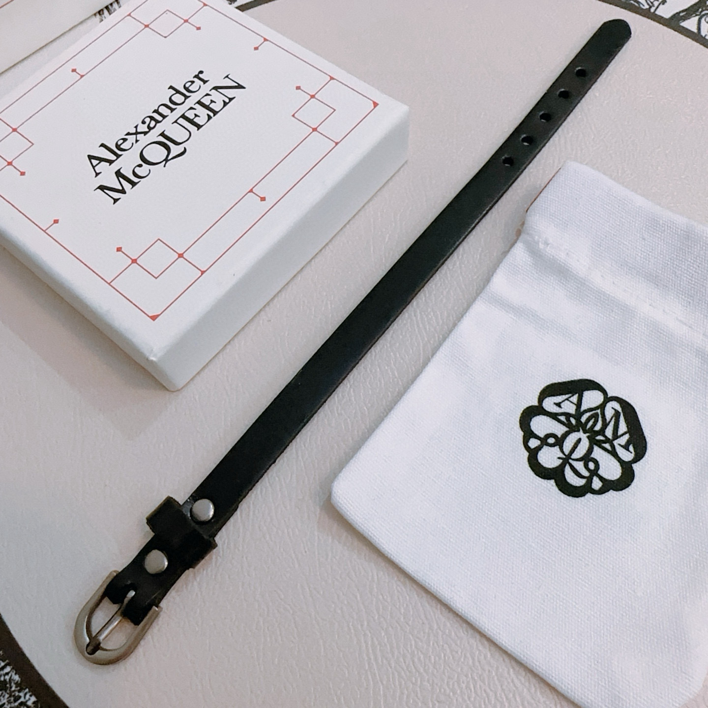 Original Alexander McQueen Bracelet: Renegade Punk Style with Anxious Beauty Interpretation