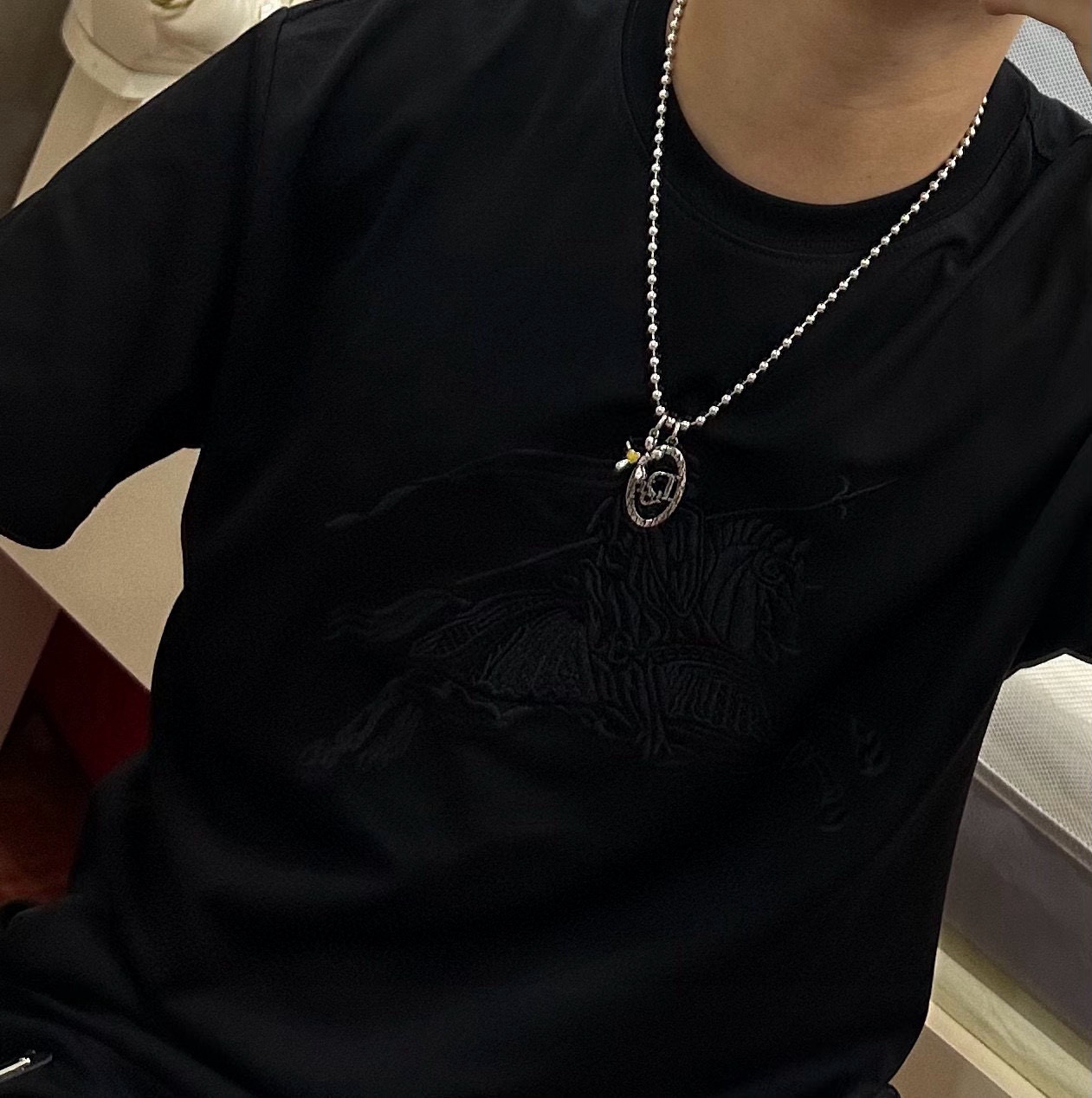    DIOR🔥新款 迪奥项链🇷🇼原单货🇷🇼专柜新款开模复古潮流时尚必备 男女均可佩戴 情侣款同款 摇滚