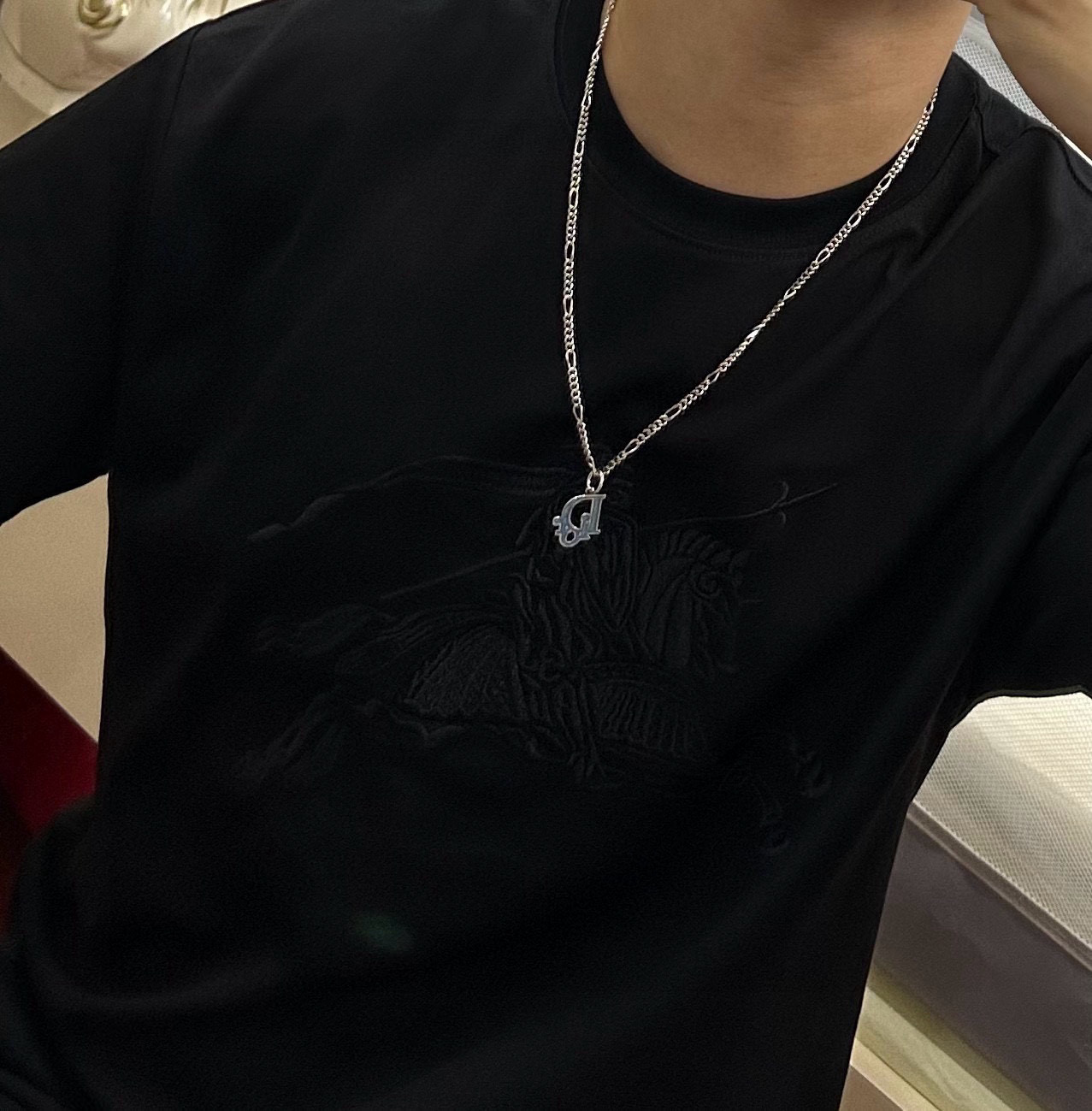    DIOR🔥新款 迪奥项链🇷🇼原单货🇷🇼专柜新款开模复古潮流时尚必备 男女均可佩戴 情侣款同款 摇滚