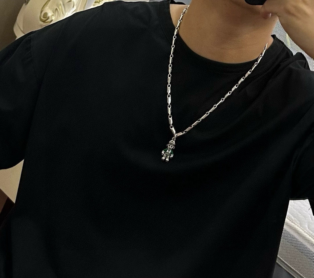    DIOR🔥新款 迪奥项链🇷🇼原单货🇷🇼专柜新款开模复古潮流时尚必备 男女均可佩戴 情侣款同款 摇滚