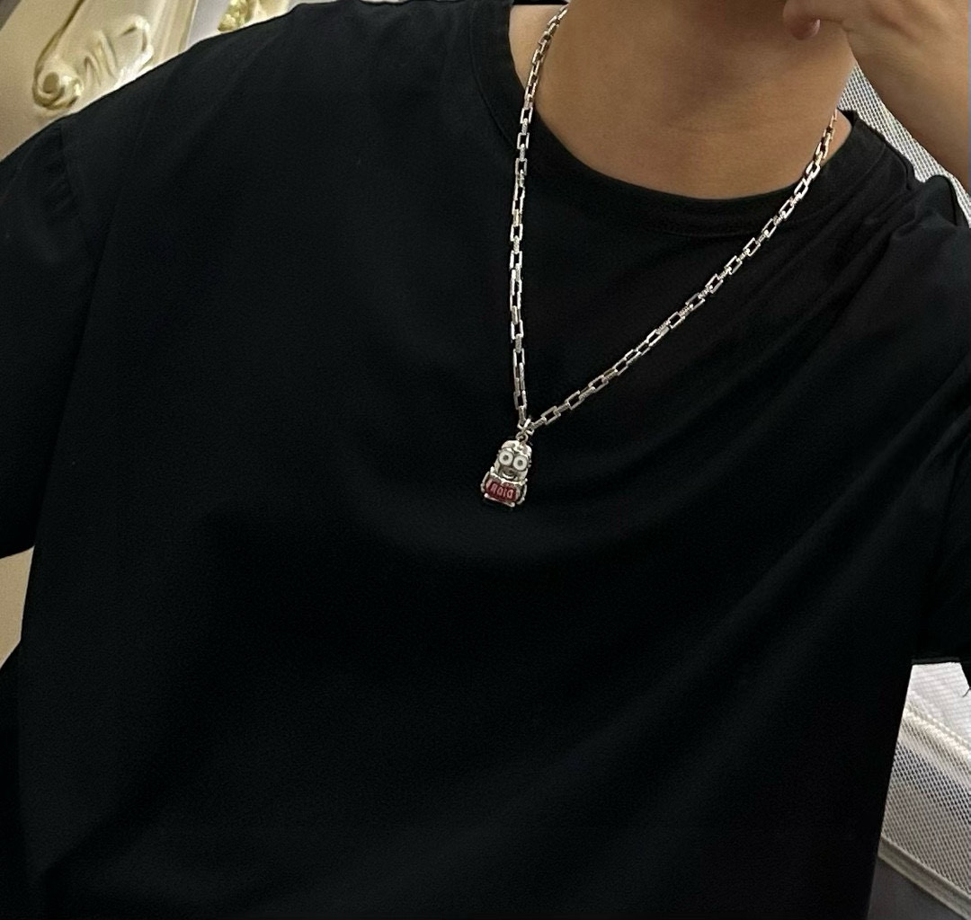    DIOR🔥新款 迪奥项链🇷🇼原单货🇷🇼专柜新款开模复古潮流时尚必备 男女均可佩戴 情侣款同款 摇滚