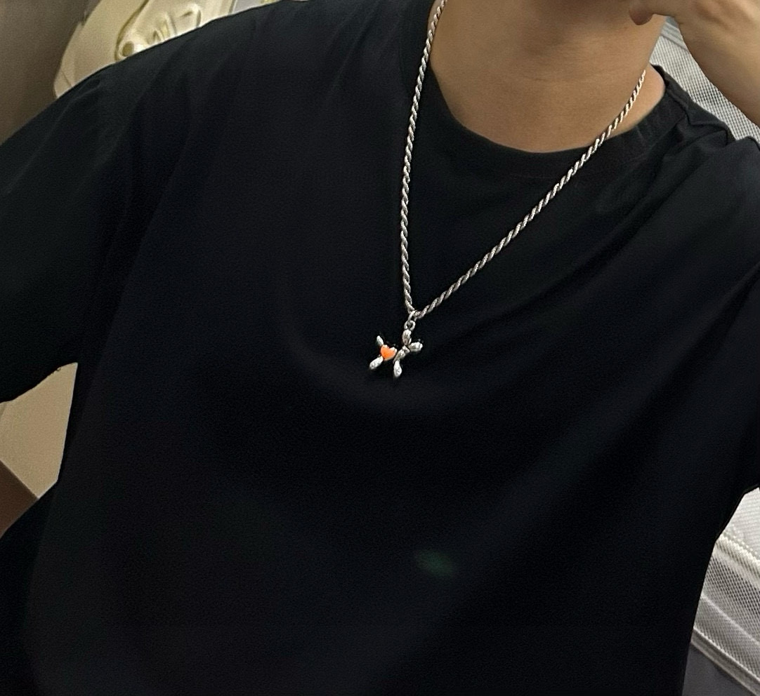    DIOR🔥新款 迪奥项链🇷🇼原单货🇷🇼专柜新款开模复古潮流时尚必备 男女均可佩戴 情侣款同款 摇滚