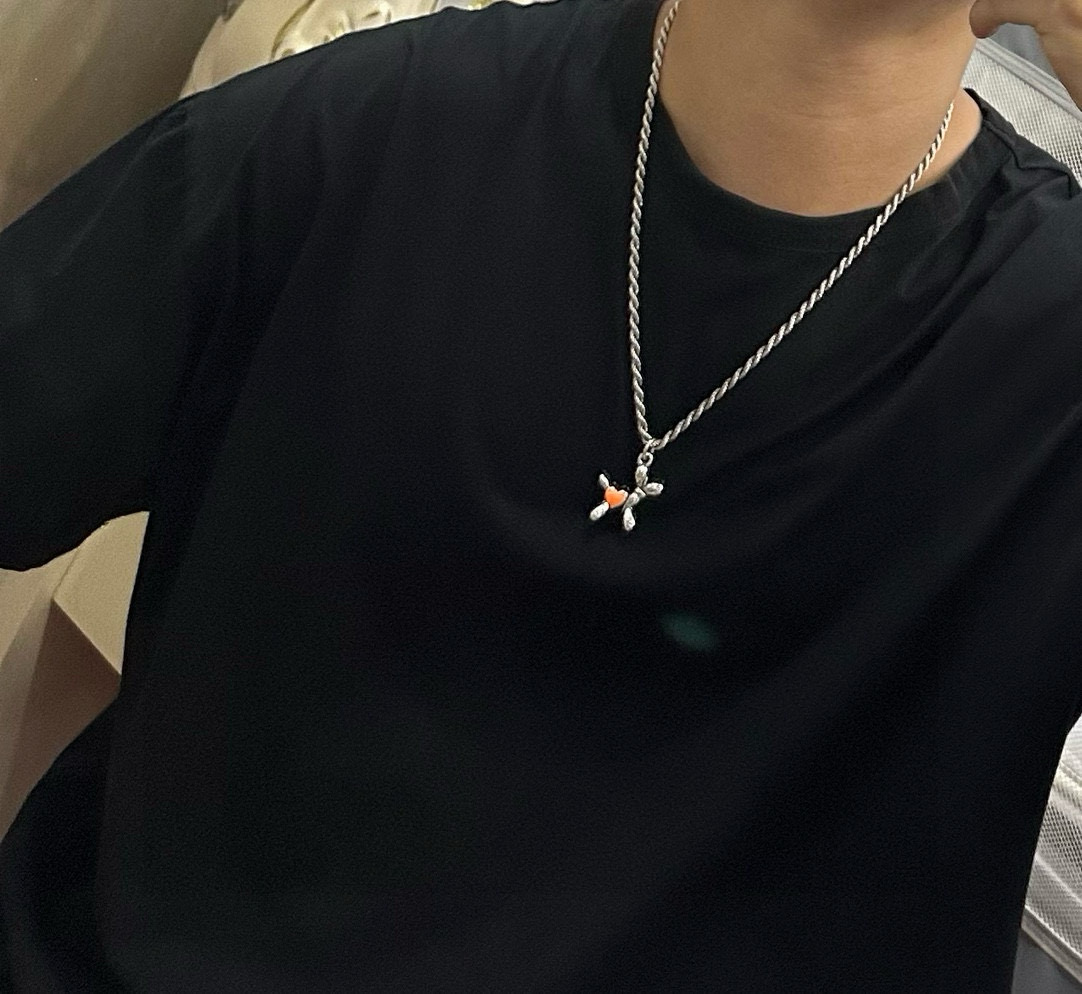    DIOR🔥新款 迪奥项链🇷🇼原单货🇷🇼专柜新款开模复古潮流时尚必备 男女均可佩戴 情侣款同款 摇滚