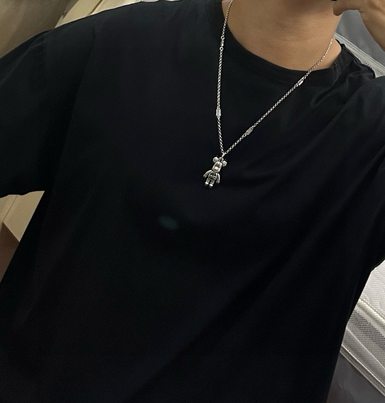    DIOR🔥新款 迪奥项链🇷🇼原单货🇷🇼专柜新款开模复古潮流时尚必备 男女均可佩戴 情侣款同款 摇滚