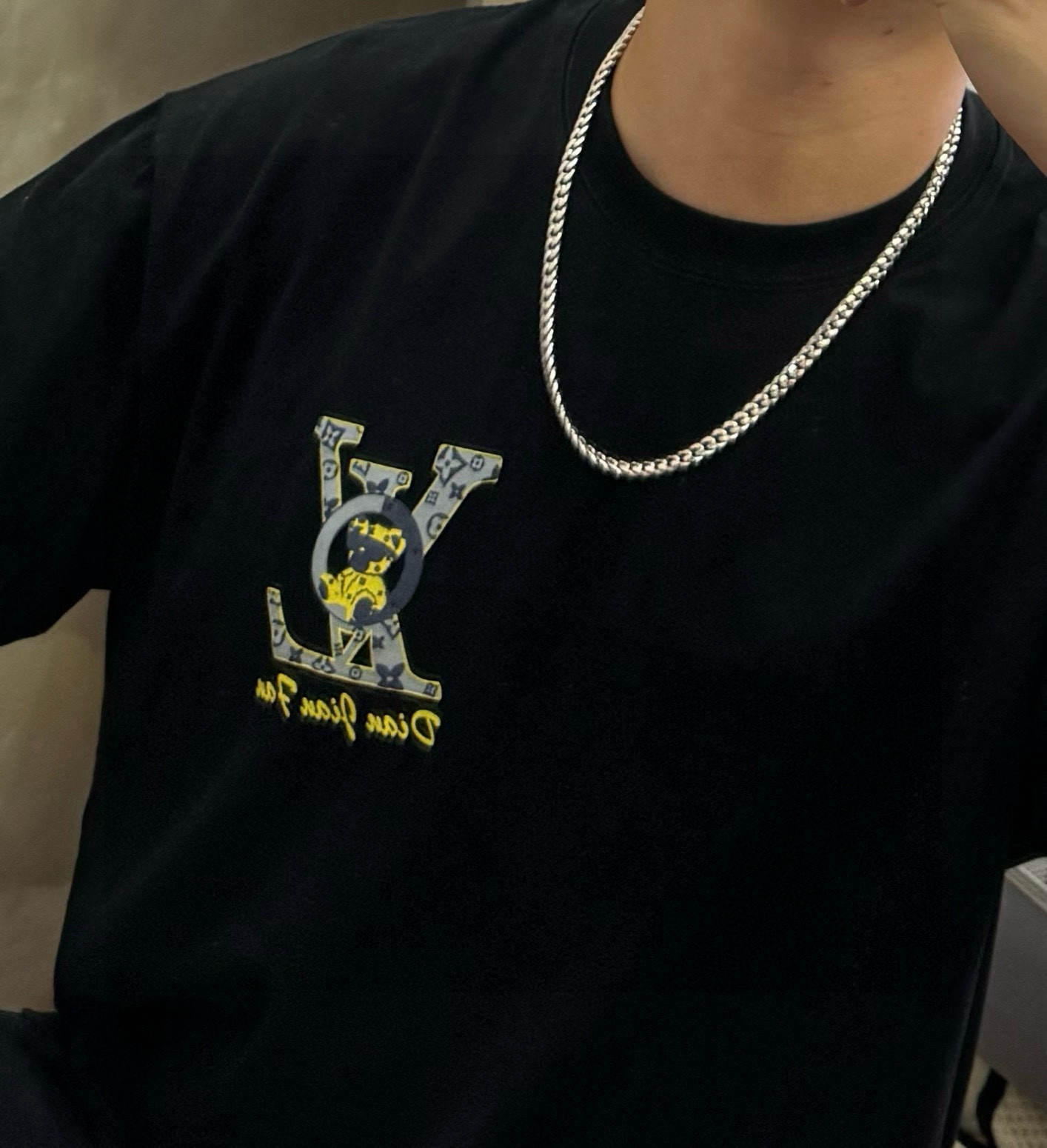    DIOR🔥新款 迪奥项链🇷🇼原单货🇷🇼专柜新款开模复古潮流时尚必备 男女均可佩戴 情侣款同款 摇滚