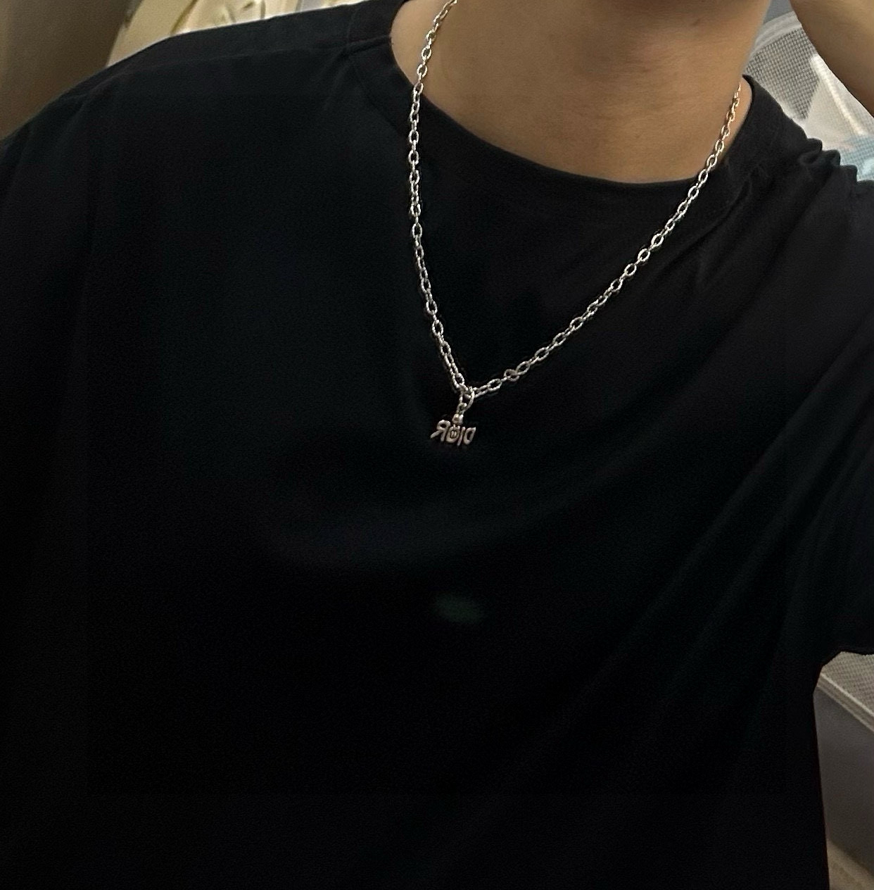    DIOR🔥新款 迪奥项链🇷🇼原单货🇷🇼专柜新款开模复古潮流时尚必备 男女均可佩戴 情侣款同款 摇滚