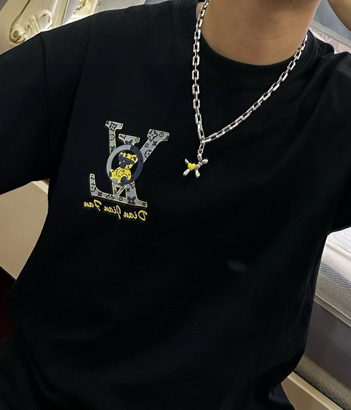    DIOR🔥新款 迪奥项链🇷🇼原单货🇷🇼专柜新款开模复古潮流时尚必备 男女均可佩戴 情侣款同款 摇滚