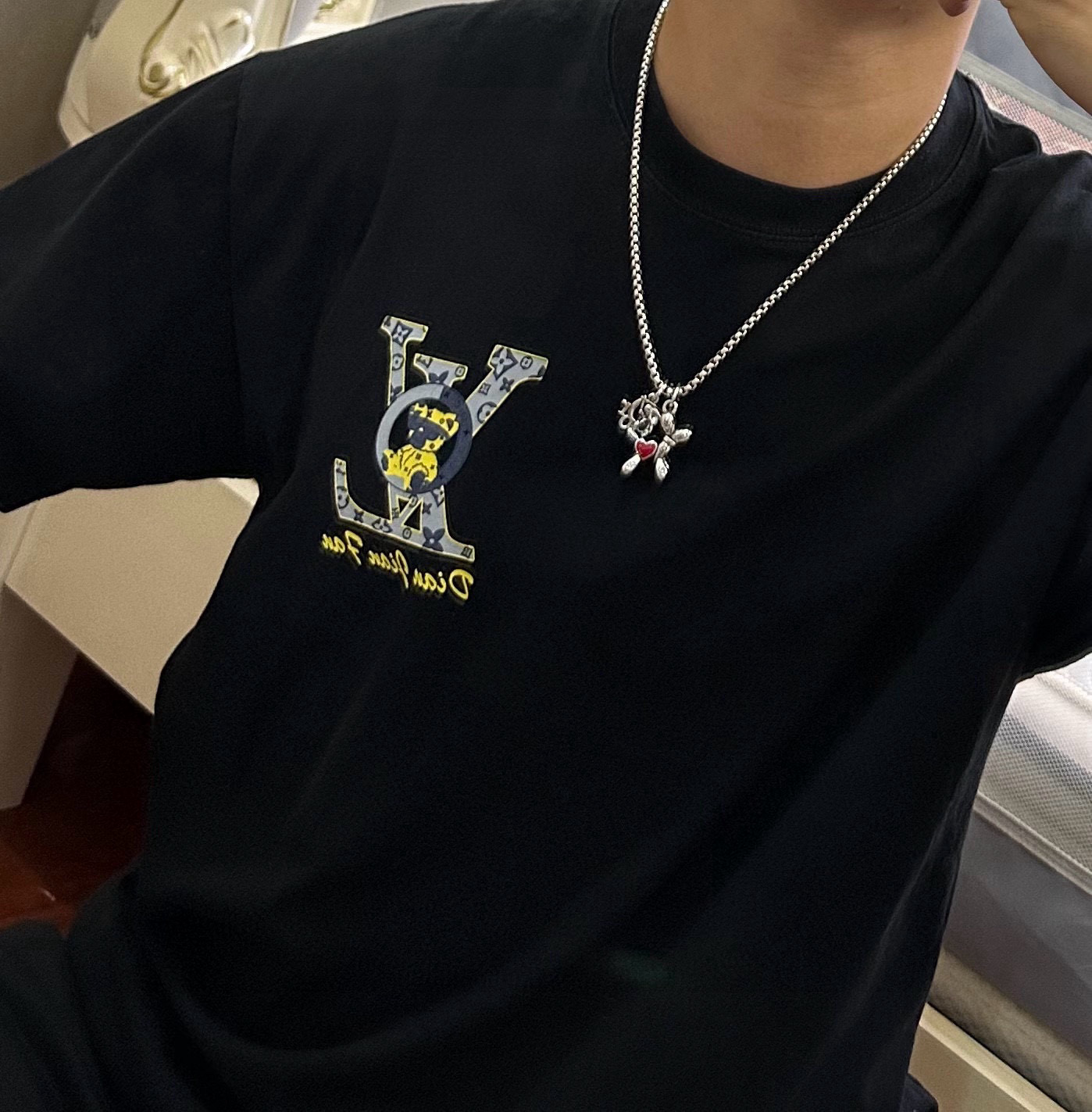    DIOR🔥新款 迪奥项链🇷🇼原单货🇷🇼专柜新款开模复古潮流时尚必备 男女均可佩戴 情侣款同款 摇滚