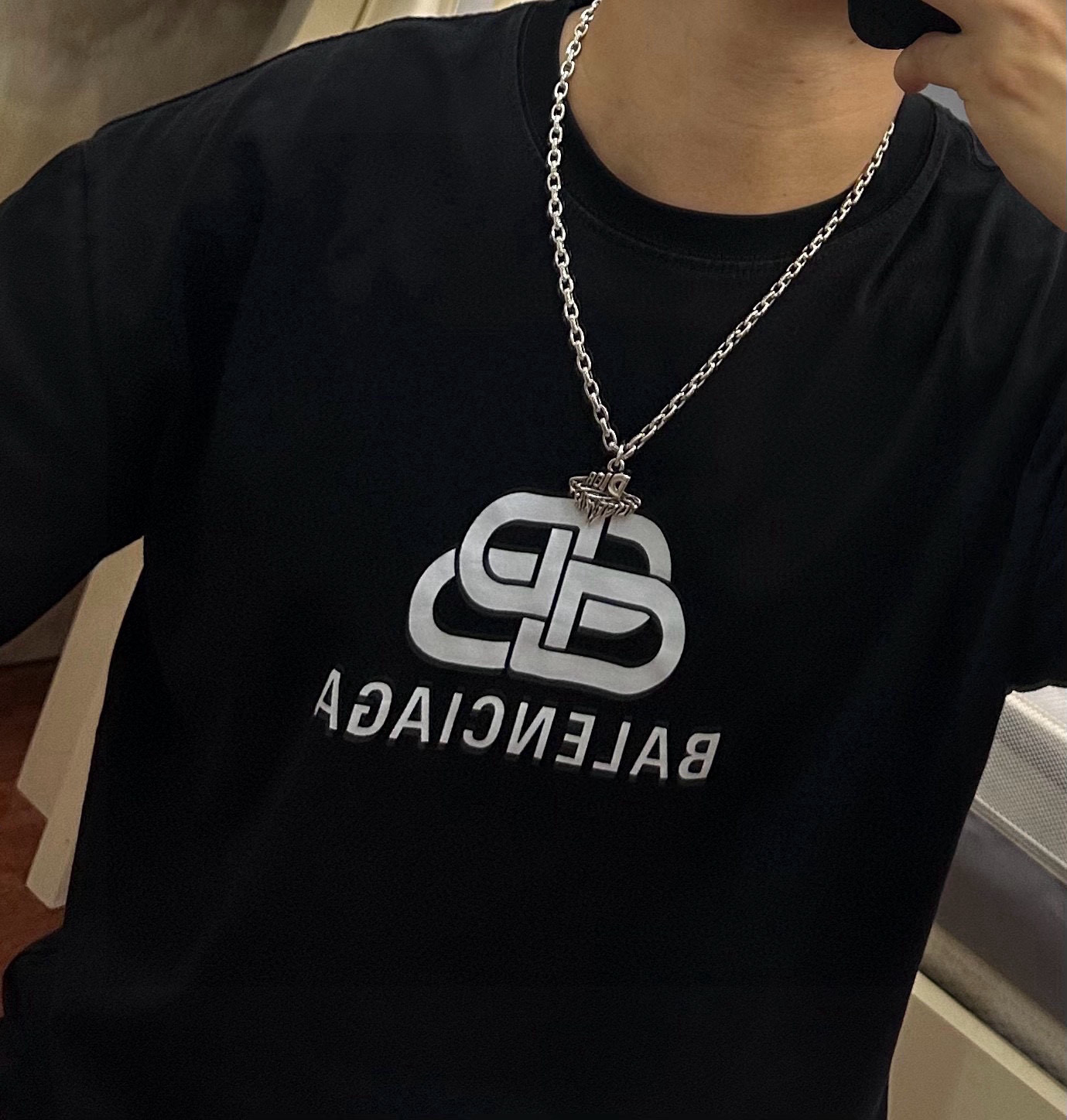    DIOR🔥新款 迪奥项链🇷🇼原单货🇷🇼专柜新款开模复古潮流时尚必备 男女均可佩戴 情侣款同款 摇滚
