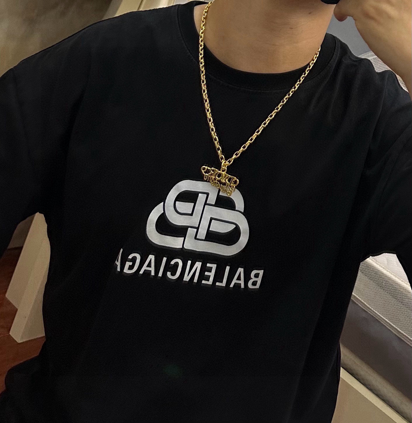    DIOR🔥新款 迪奥项链🇷🇼原单货🇷🇼专柜新款开模复古潮流时尚必备 男女均可佩戴 情侣款同款 摇滚