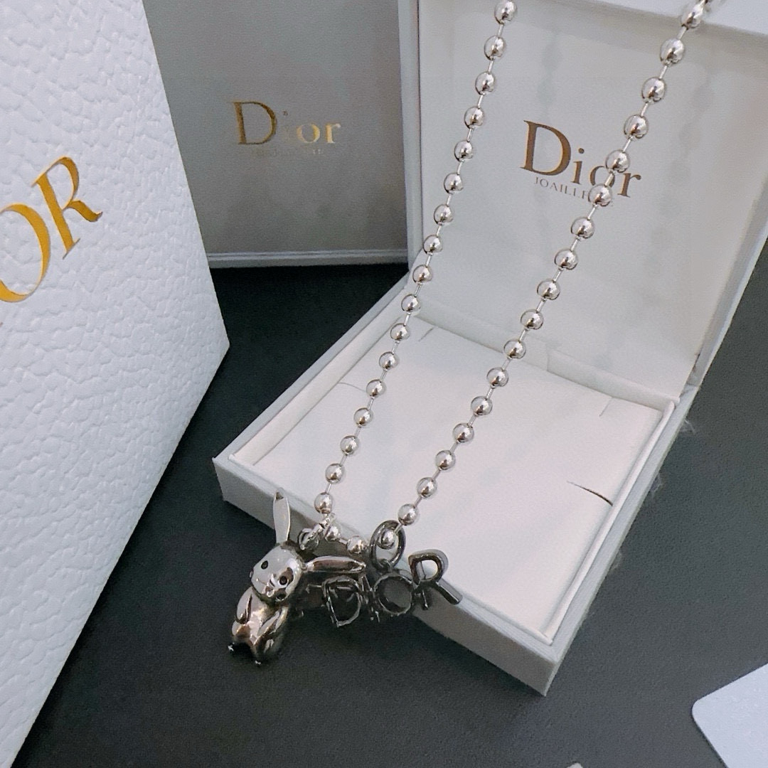    DIOR🔥新款 迪奥项链🇷🇼原单货🇷🇼专柜新款开模复古潮流时尚必备 男女均可佩戴 情侣款同款 摇滚