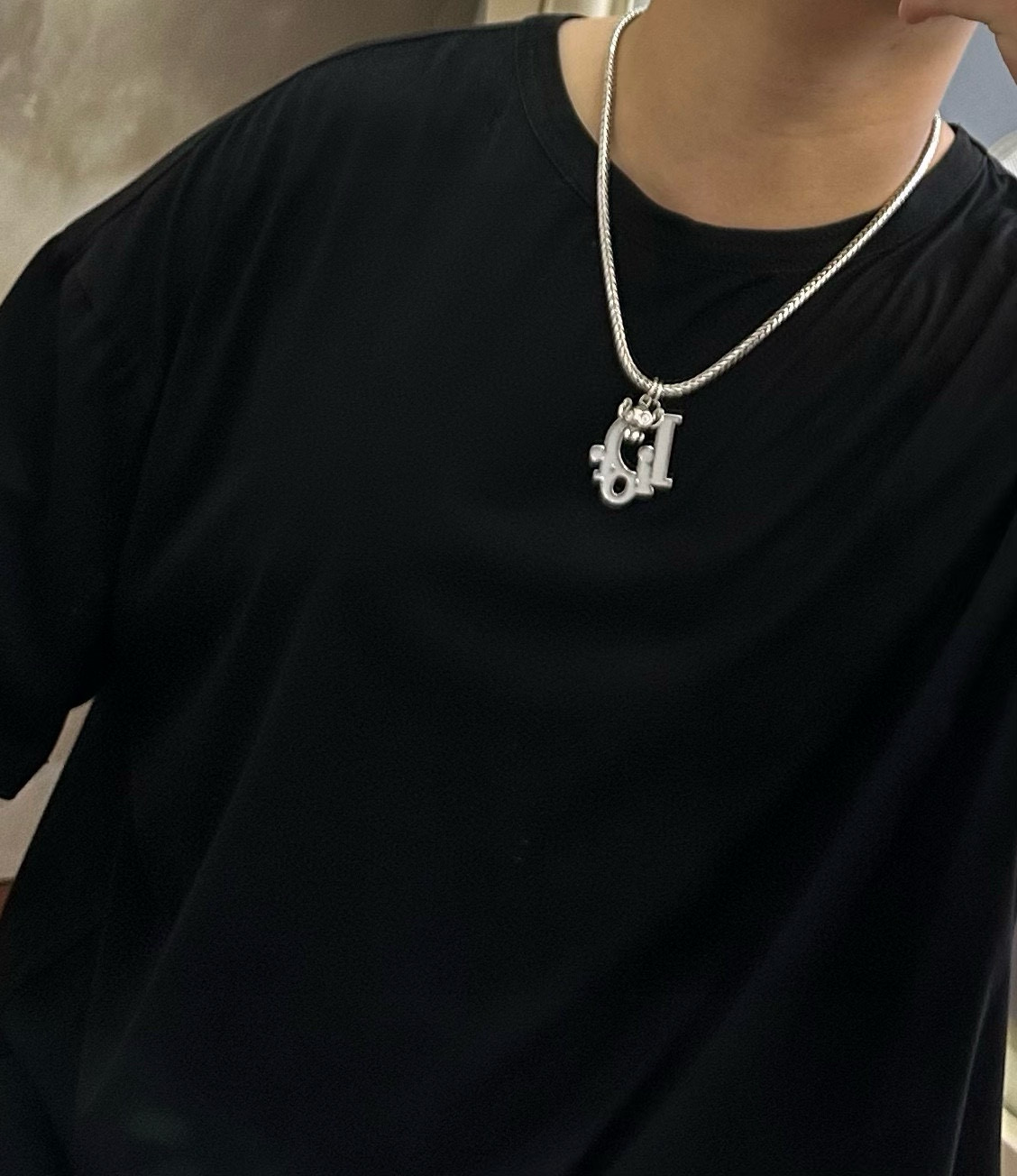    DIOR🔥新款 迪奥项链🇷🇼原单货🇷🇼专柜新款开模复古潮流时尚必备 男女均可佩戴 情侣款同款 摇滚