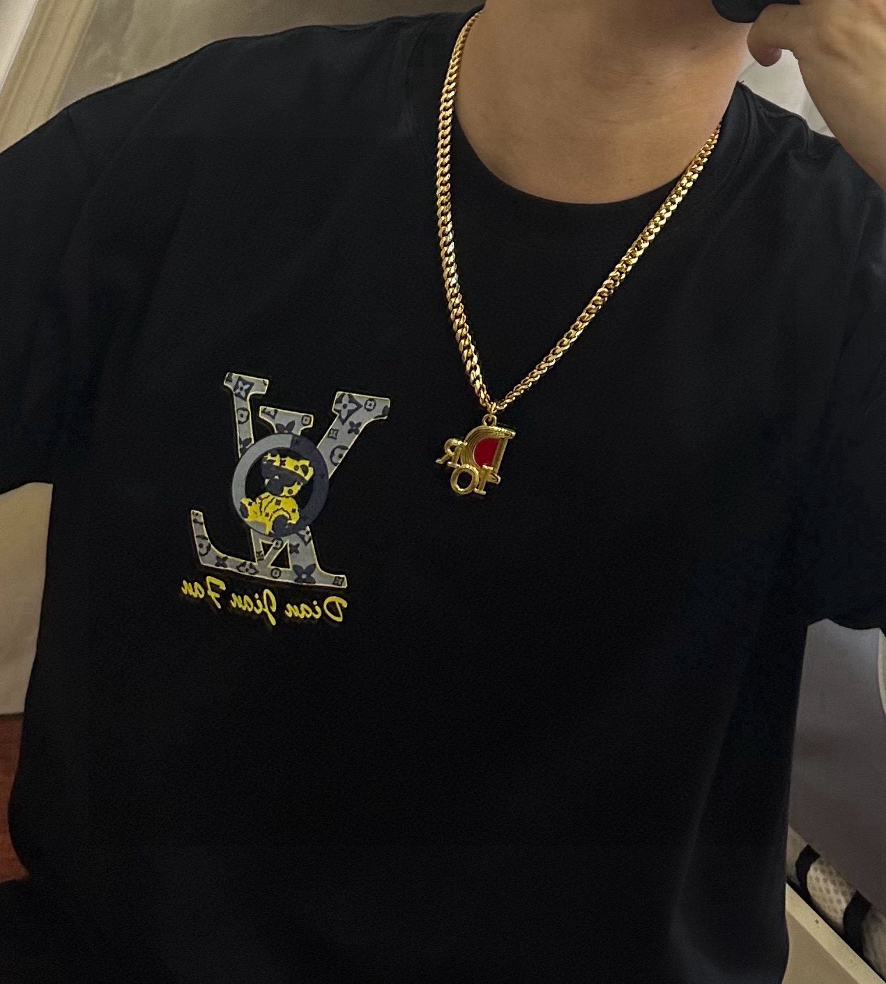    DIOR🔥新款 迪奥项链🇷🇼原单货🇷🇼专柜新款开模复古潮流时尚必备 男女均可佩戴 情侣款同款 摇滚