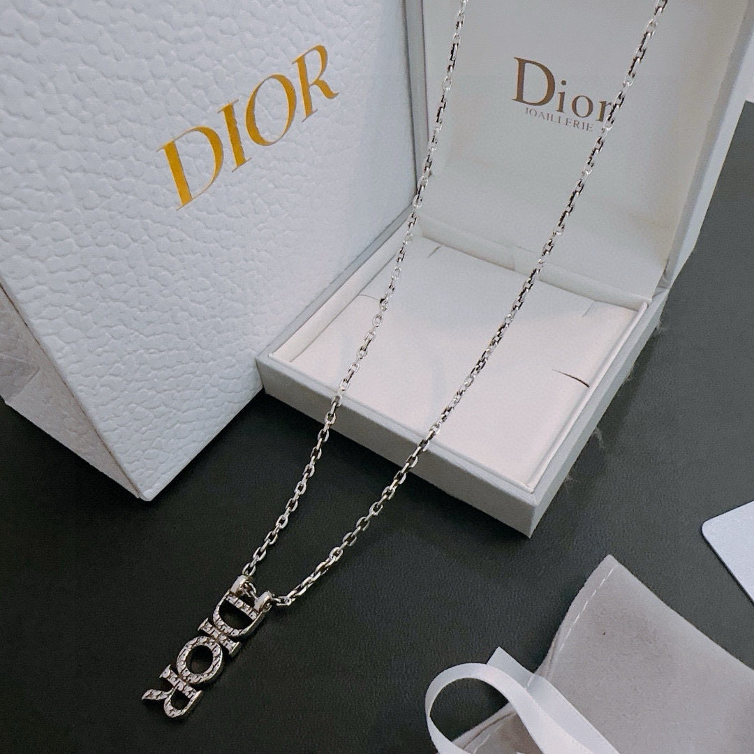    DIOR🔥新款 迪奥项链🇷🇼原单货🇷🇼专柜新款开模复古潮流时尚必备 男女均可佩戴 情侣款同款 摇滚