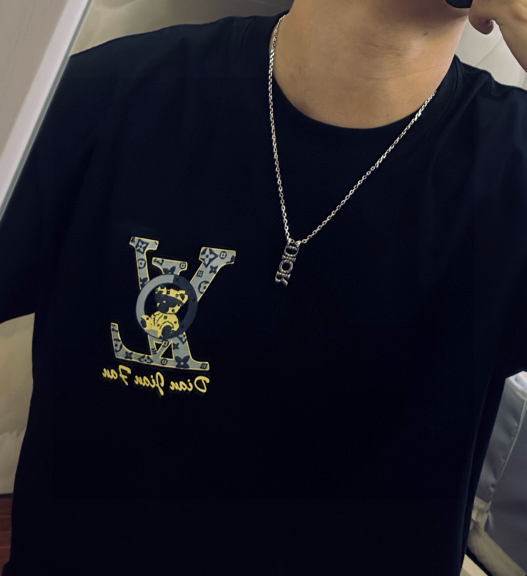    DIOR🔥新款 迪奥项链🇷🇼原单货🇷🇼专柜新款开模复古潮流时尚必备 男女均可佩戴 情侣款同款 摇滚