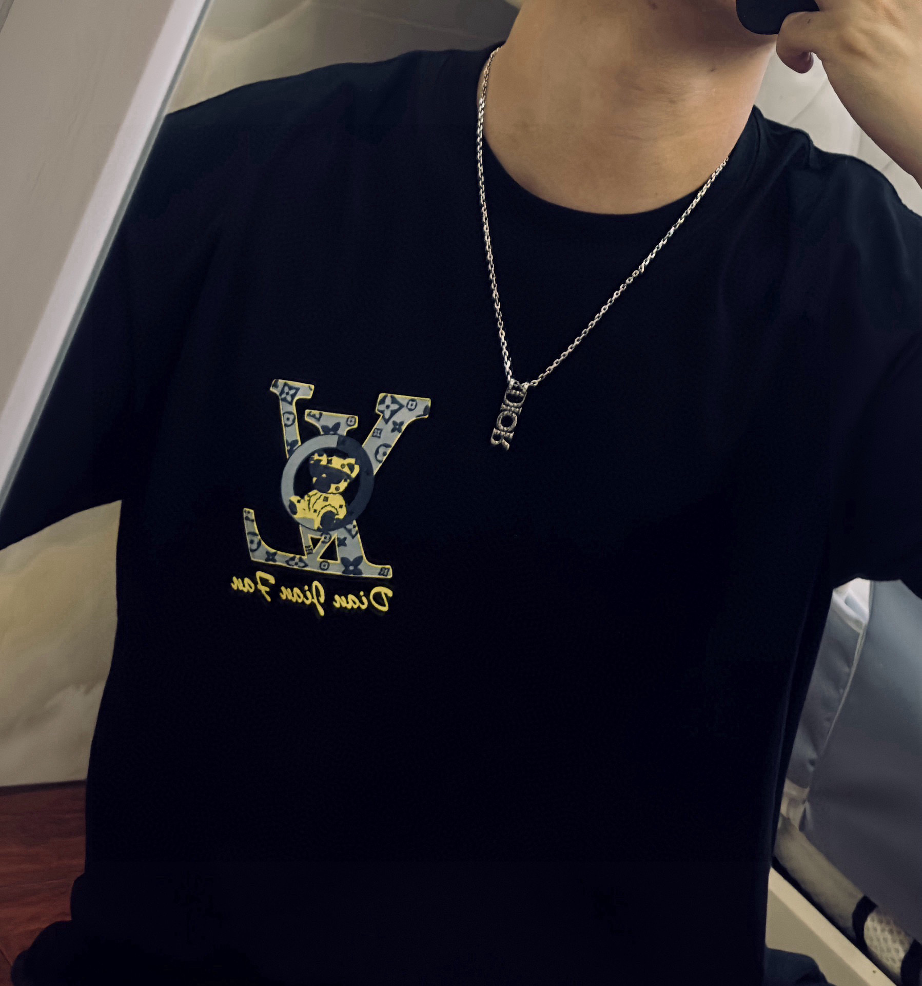    DIOR🔥新款 迪奥项链🇷🇼原单货🇷🇼专柜新款开模复古潮流时尚必备 男女均可佩戴 情侣款同款 摇滚