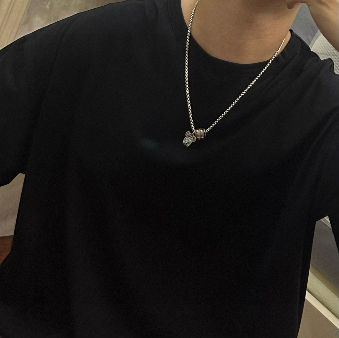    DIOR🔥新款 迪奥项链🇷🇼原单货🇷🇼专柜新款开模复古潮流时尚必备 男女均可佩戴 情侣款同款 摇滚