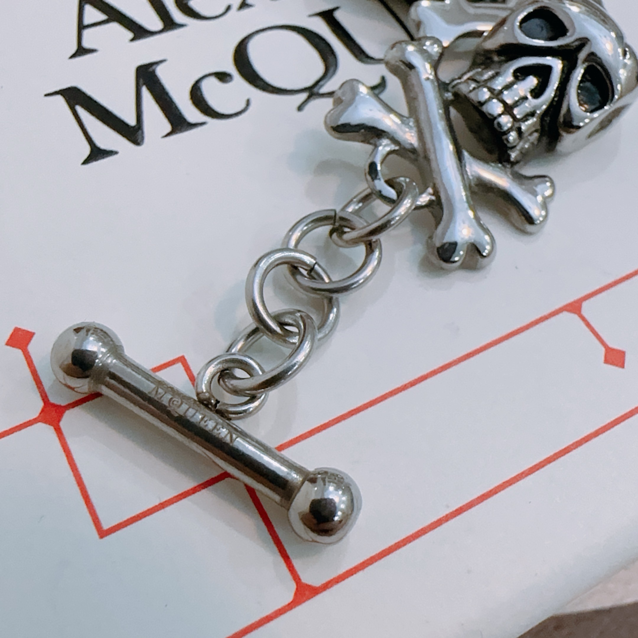   新款Alexander McQueen 亚历山大 麦昆 手链  专柜一致原版定制  骨子里那种叛逆浮