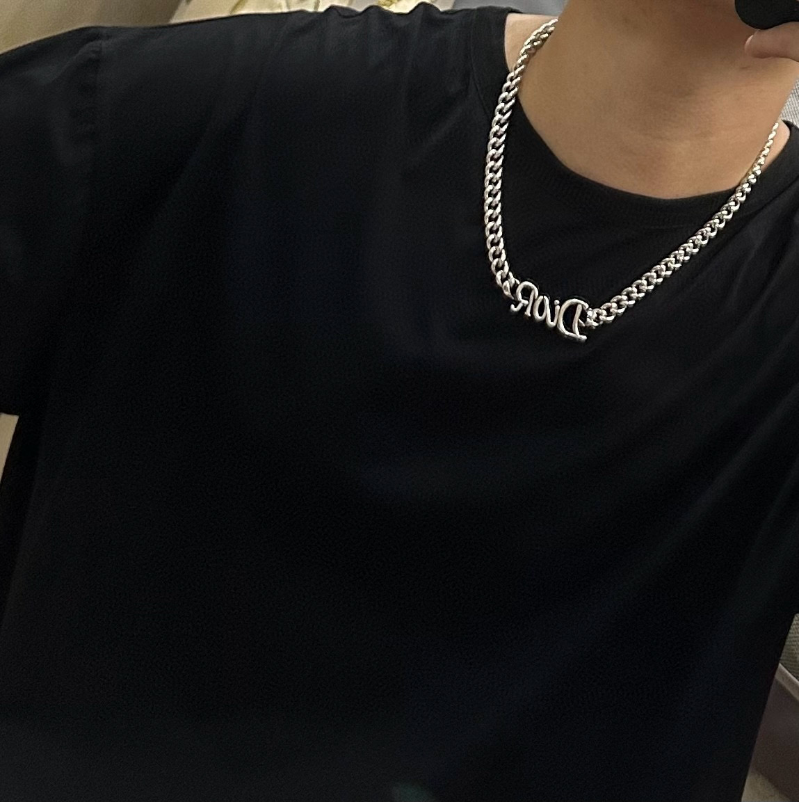    DIOR🔥新款 迪奥项链🇷🇼原单货🇷🇼专柜新款开模复古潮流时尚必备 男女均可佩戴 情侣款同款 摇滚