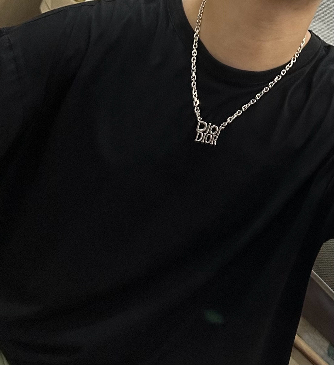    DIOR🔥新款 迪奥项链🇷🇼原单货🇷🇼专柜新款开模复古潮流时尚必备 男女均可佩戴 情侣款同款 摇滚