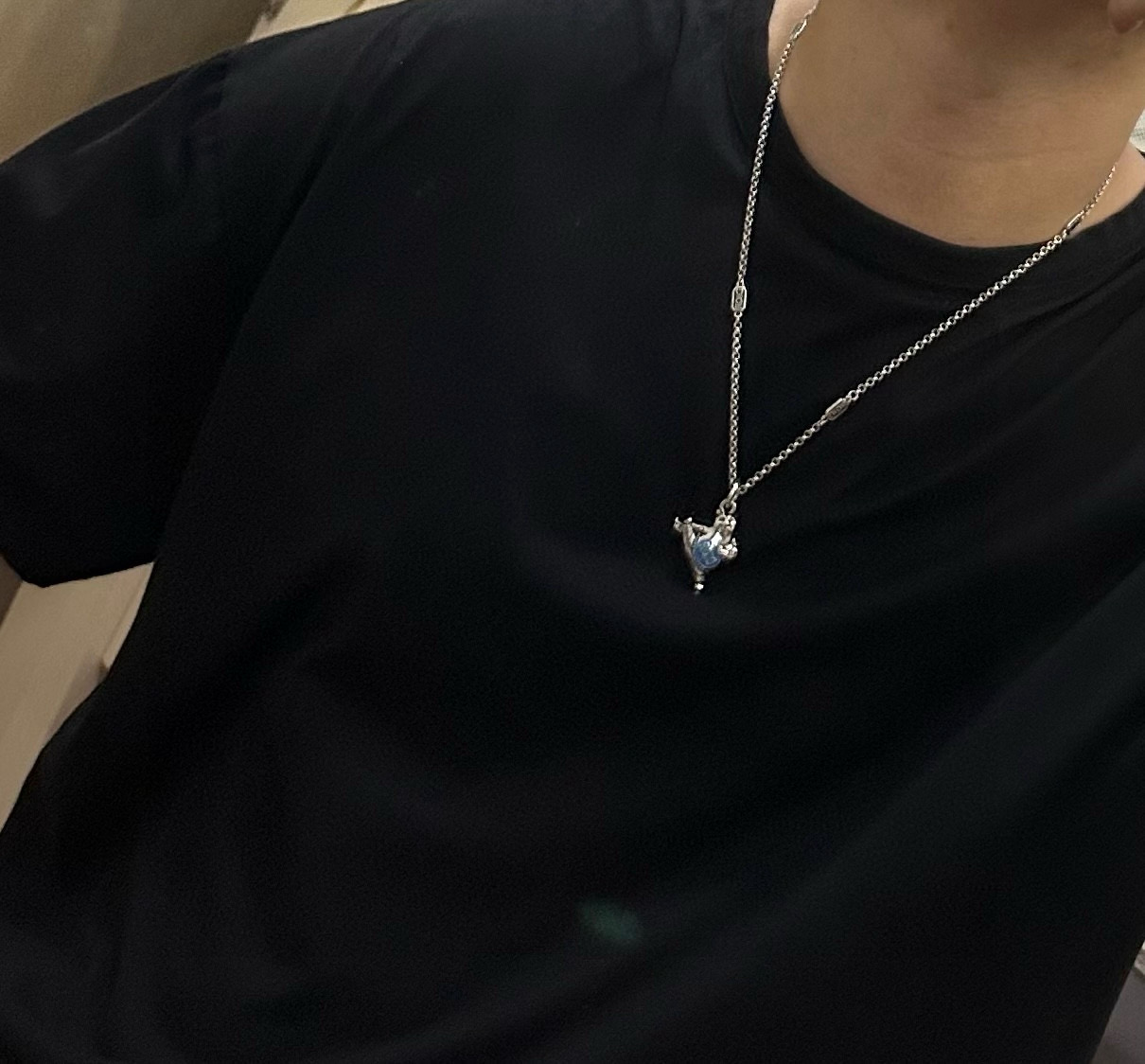    DIOR🔥新款 迪奥项链🇷🇼原单货🇷🇼专柜新款开模复古潮流时尚必备 男女均可佩戴 情侣款同款 摇滚