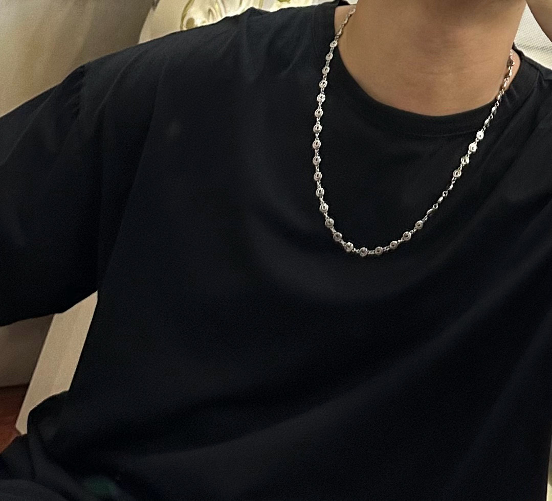    DIOR🔥新款 迪奥项链🇷🇼原单货🇷🇼专柜新款开模复古潮流时尚必备 男女均可佩戴 情侣款同款 摇滚