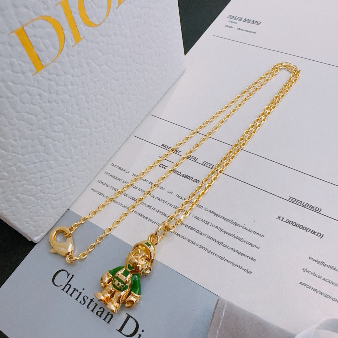    DIOR🔥新款 迪奥项链🇷🇼原单货🇷🇼专柜新款开模复古潮流时尚必备 男女均可佩戴 情侣款同款 摇滚