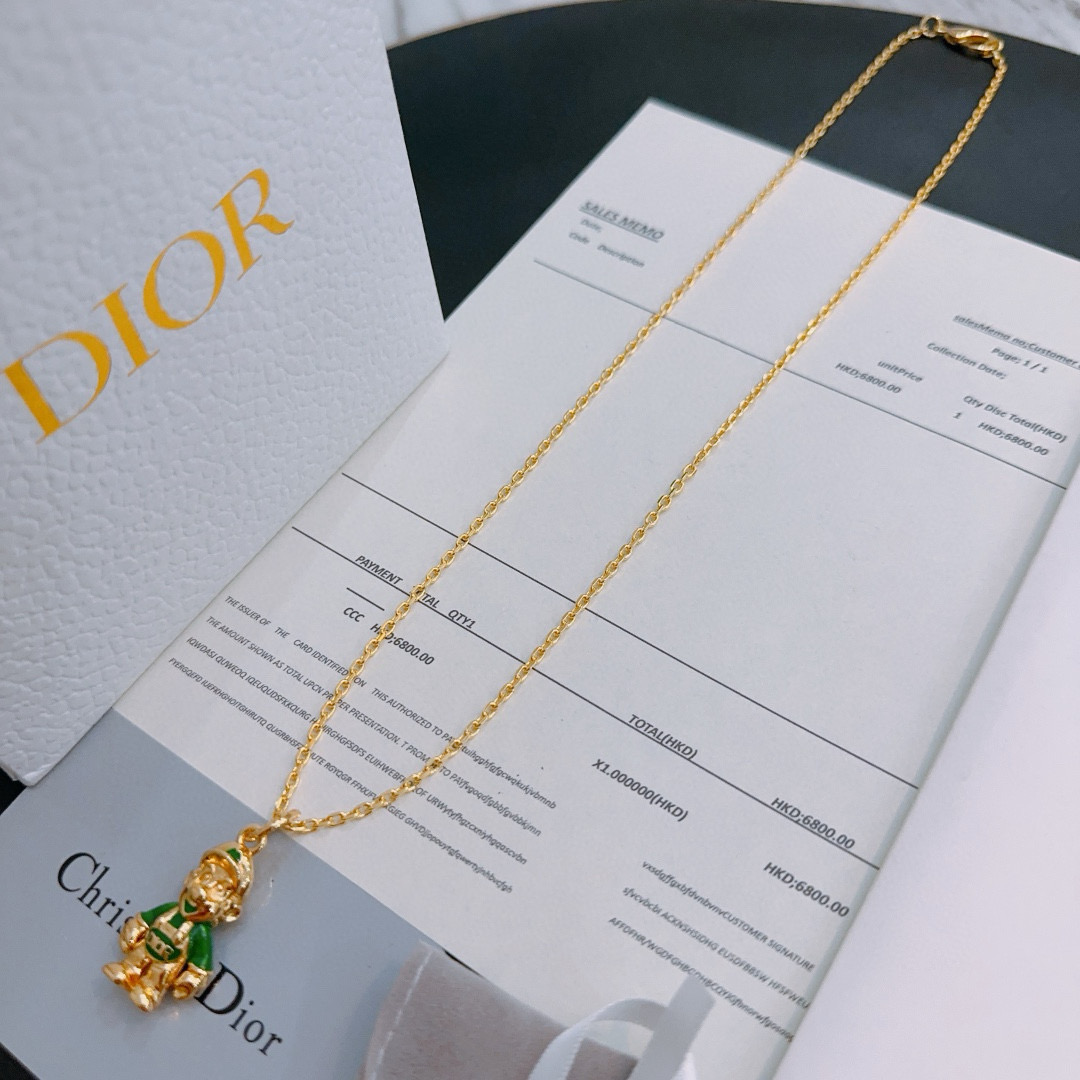    DIOR🔥新款 迪奥项链🇷🇼原单货🇷🇼专柜新款开模复古潮流时尚必备 男女均可佩戴 情侣款同款 摇滚