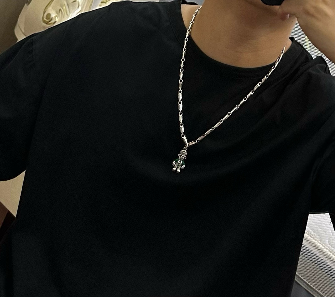    DIOR🔥新款 迪奥项链🇷🇼原单货🇷🇼专柜新款开模复古潮流时尚必备 男女均可佩戴 情侣款同款 摇滚