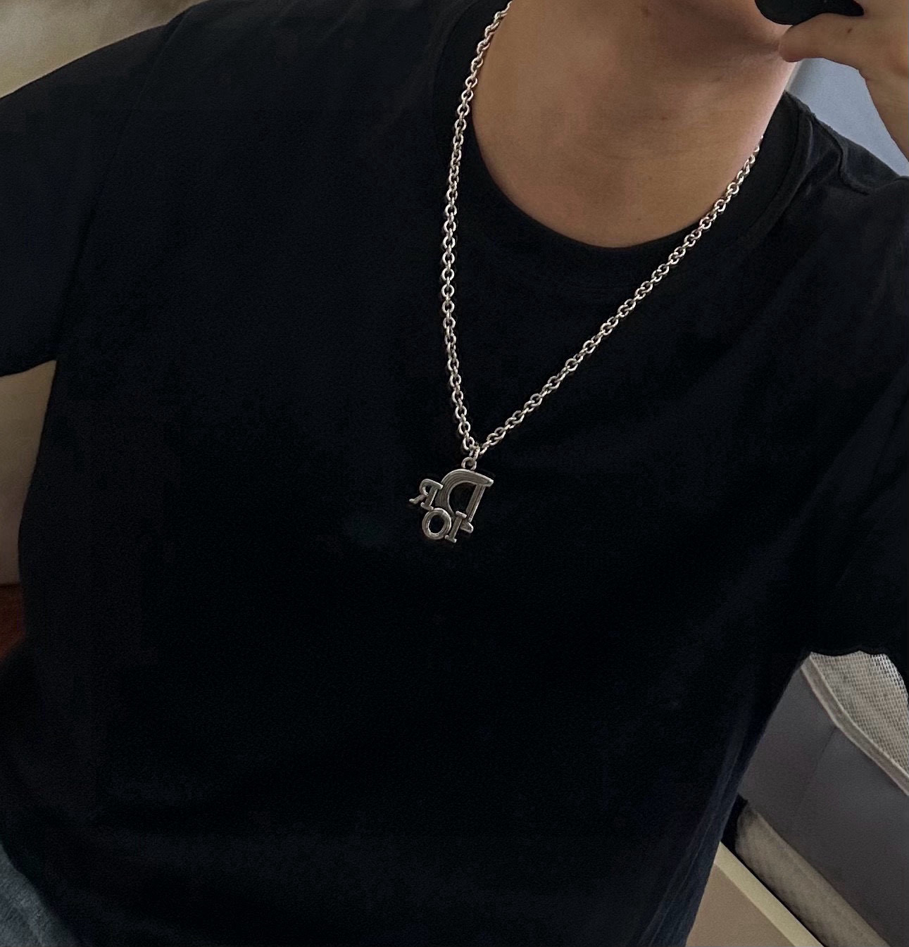    DIOR🔥新款 迪奥项链🇷🇼原单货🇷🇼专柜新款开模复古潮流时尚必备 男女均可佩戴 情侣款同款 摇滚